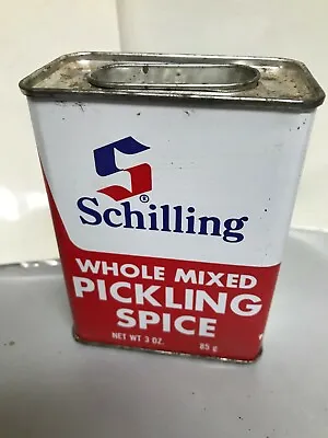 2 VTG SCHILLING SPICES Cardamom WHOLE MIXED PICKLING SPICEs  • $9