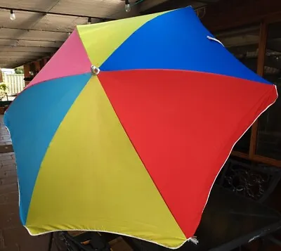 $155 • Buy ORIGINAL, Vintage, RETRO Australian Made Beach Umbrella STANDFAST Grant Barnett 