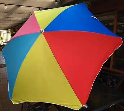 $155 • Buy ORIGINAL, Vintage, RETRO Australian Made Beach Umbrella STANDFAST Grant Barnett 
