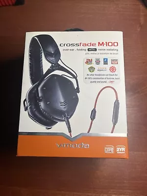 $130 • Buy V-MODA Crossfade-M100 Studio Over-Ear Wired Headphones - Read Description