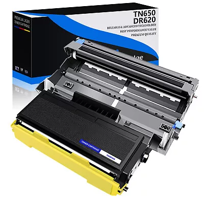 TN650 Toner DR620 Drum Combo For Brother MFC-8480DN HL-5370DW MFC-8690DW Printer • $28.95