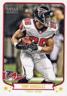 2013 Topps Magic #258 Tony Gonzalez SP Atlanta Falcons Football Card ID:20470 • $2.49