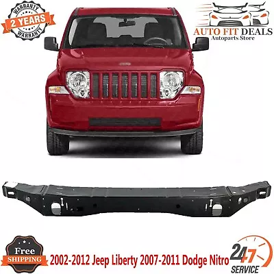 Front Bumper Steel Reinforcement For 2002-2012 Jeep Liberty 2007-11 Dodge Nitro • $101.45