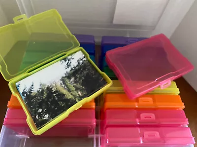 16 Craft Organizers And Storage Cases For 4x6 Inch Pictures W/ Photo Storage Box • $33.99