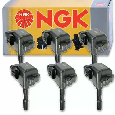 6 Pc NGK 48834 U5188 Ignition Coils For UF238 UF-238 IC273 IC272 IC271 IC270 Hj • $620.51