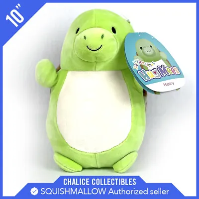 Squishmallows Kellytoy Plush Hug Mees Henry The Turtle 10  NWT New With Tag • $11.99