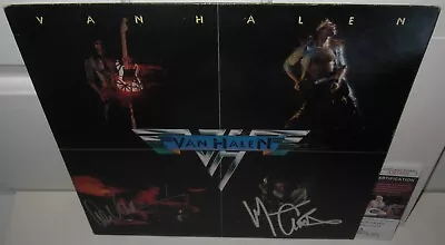 Van Halen Signed Debut Album Self-titled Michael Anthony Autograph Jsa Coa X2 • $699.99