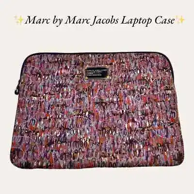 ✨Marc By Marc Jacobs Laptop Case. Purple And Gold✨ • $30