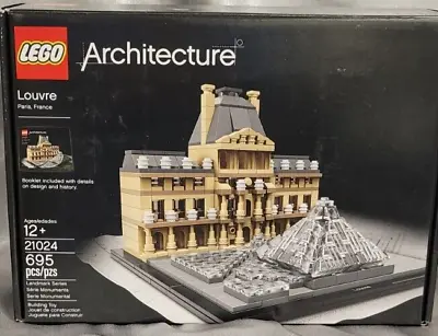 Lego Architecture Series:  Louvre Paris France • $129.20