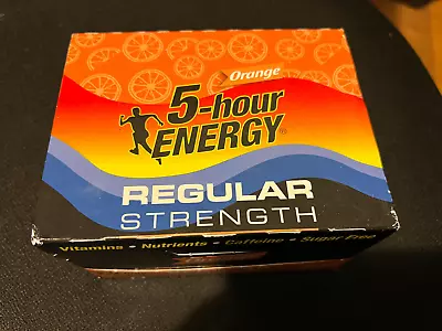 5-Hour Energy Shots - Expired 10/23 - Extra Strength Orange 1.93 Oz 12-Pack  • $5