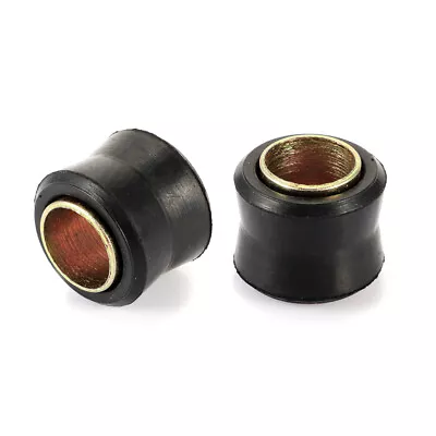 2Pcs 12MM Universal Motorcycle Rear Shock Absorbers Rubber Bushes Strut Mounting • $8.99