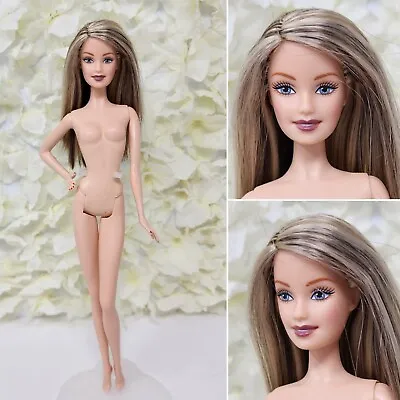 $30 • Buy Mattel Barbie Customized Hybrid Doll W/ Two-tone Hair Friend Model Muse Pretty