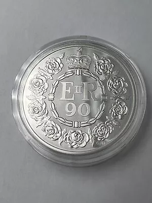 Royal Mint The 90th Birthday Of Her Majesty The Queen 2016 United Kingdom 5 OZ • £250