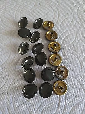 New Vintage C. C. Filson Seattle Sewing Snap Fasteners BROWN Lot Of 18 Each. • $18