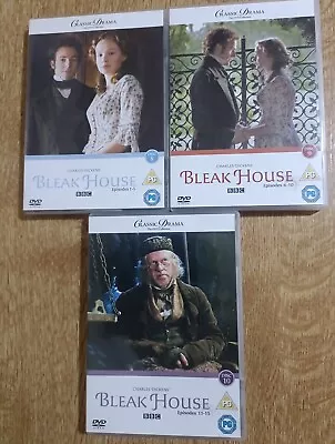 Charles Dickens Bleak House 2005 BBC Classic Drama Complete Series DVD Bundle • £8.95