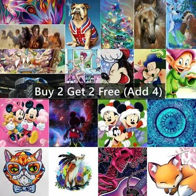 £6.99 • Buy 5D Full Drill Diamond Painting Cross-Stitch Kit Art Home Decoration For Gifts