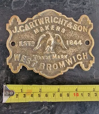 £28.99 • Buy Safe Plaque Safe Plate Cartwright 