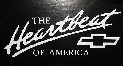 (4) For Chevy  The Heartbeat Of America  Bowtie Decals Stickers MINIS! • $20.55