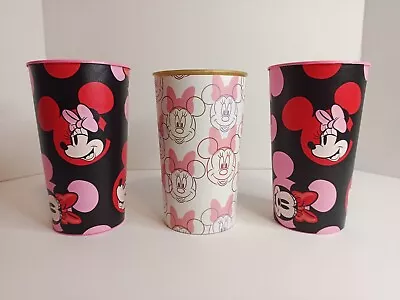 Minnie Mouse Red And Pink Mickey Ears New Cup Set (Set Of 3) • $16.99
