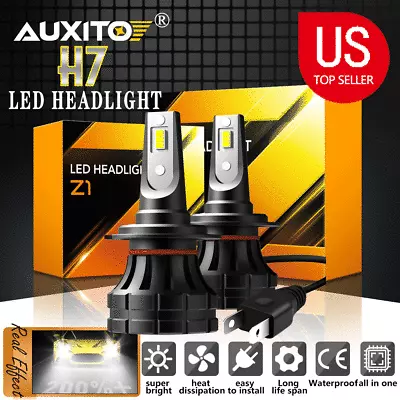 H7 6000K LED Headlight High Beam Bulb For VW Golf 1999-2006/Touareg 2004-2010 Z1 • $21.23