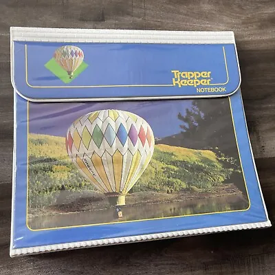 $134.99 • Buy Vintage Mead Trapper Keeper Notebook Hot Air Balloons With 1 Folder
