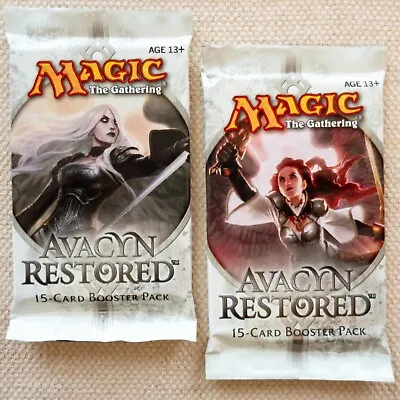 MTG: 2 AVACYN RESTORED Sealed Booster Pack Lot From Box - 2 Packs - English • $22