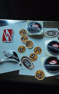 SALTROCK/Stickers  7 Surf Related Stickers • £3