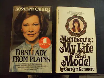 2 PBs Mannequin: My Life As A Model By Carolyn Kenmore; First Lady From ID:79502 • $10