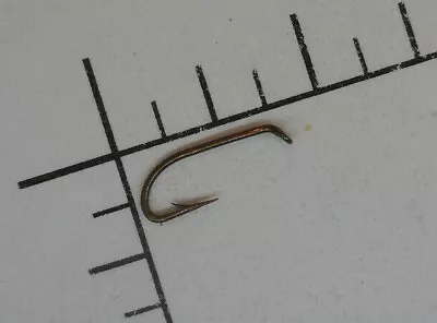 MUSTAD Nymph HOOKS #15 PERFECT Dry Fly Tying Limerick TDTapered EYE NORWAY 1921  • $12.99