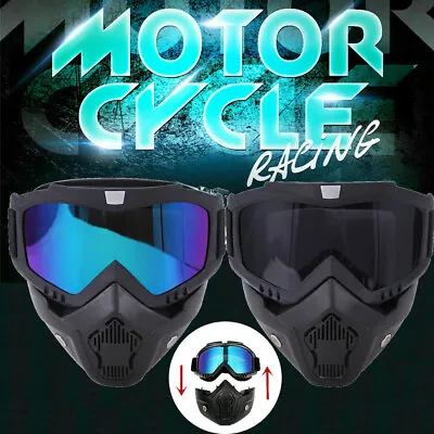 ATV UTV Motorcycle Motocross Race Goggles OffRoad MX Enduro Quad Glasses Eyewear • $12.34