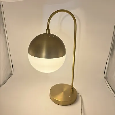 Vintage Brass Contemporary Mid Century Modern Table Desk Lamp • $18.50
