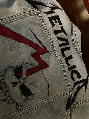 Custom Metallica Art On New (with Tags) Nordstrom Levi's Premium Jacket  • $79.99