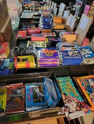 Non Sports Trading Card Packs – 128  Packs Vintage Assorted -Less Than $.62 Each • $79