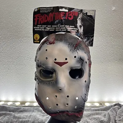 Vintage 2000 Rubie's FRIDAY THE 13th JASON Pullover Full Bloody Hockey Mask NWT • $49.99