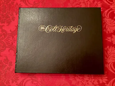 “ The Colt Heritage” Rare Limited Edition Leather Bound Book By R.L.Wilson “New  • $120