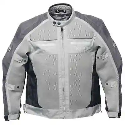 Triumph Motorcycle Riding Touring Mesh Jacket Removable Inner Lining Size 54-64 • $350