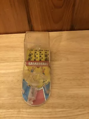 1960s Vintage Marx Toys Basketball Pinball Game Tin & Plastic - Read • $5.99