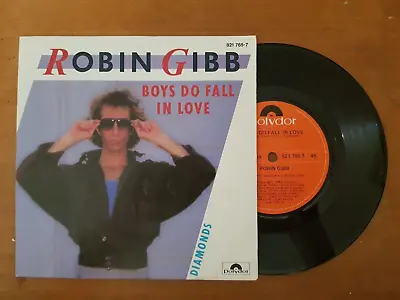 BOYS DO FALL IN LOVE By ROBIN GIBB RARE NZ 1984 PRESS BEE GEES • $17.99