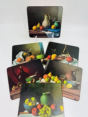 Set Of 6 Pimpernel Placemats 'Real Life' Vintage Design With Box • $34.20