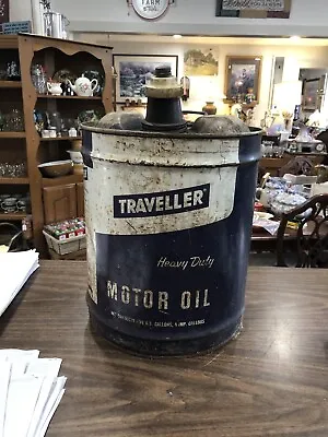 VTG Traveler’s 5 Gallon Motor Oil Can • $32.95