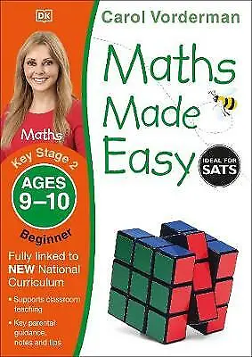 £4.90 • Buy Maths Made Easy Beginner Ages 910 Key By Carol Vorderman  NEW Book