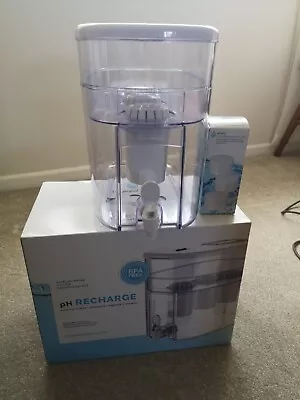 PH Recharge 3F Alkaline Countertop Water Filter & 3 New Filters & 3 Hardly Used • £80