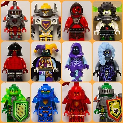 Lego Nexo Knights Minifigure Lot (You Pick!) Aaron Axl Lance Clay Jestro Macy • $6.29