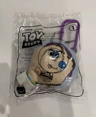 $5.85 • Buy McDonald's Disney Pixar Toy Story Buzz Lightyear Keychain Happy Meal Toy NIP #1