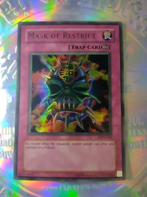 Yu-Gi-Oh! TCG Mask Of Restrict Labyrinth Of Nightmare LON-018 Unlimit Small Fold • $19.50