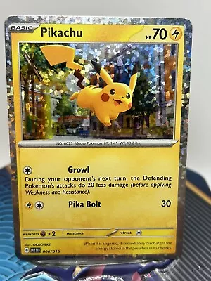 Pikachu  M23 EN 006/015 McDonald’s Pokemon Promo 2023 Holo NM/Mint Pokemon TCG • $6