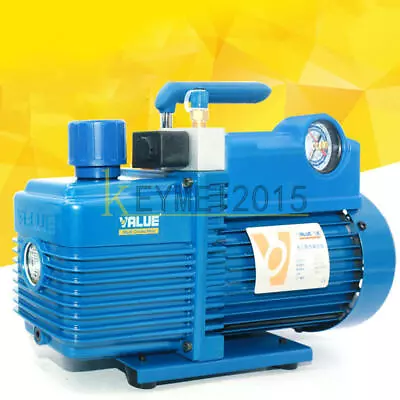 $351.37 • Buy V-i240SV 2 Stage 1/2HP Rotary Vane Vacuum Pump For Air Conditioning Refrigerator