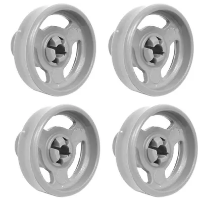 4 X Lower Bottom Basket Wheels For Baumatic BDW45 BDI652 BDI631 Dishwasher 35mm • $24.99