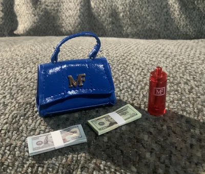 $19.99 • Buy Mini Brands Fashion Series 2 Lot Perfume, Blue Bag, 2 Stacks Money 20 And 100