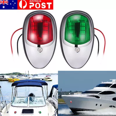 $36.19 • Buy 2x LED Navigation Lights Nav Side Lamp Port Starboard Marine Yacht Boat Bow Ship